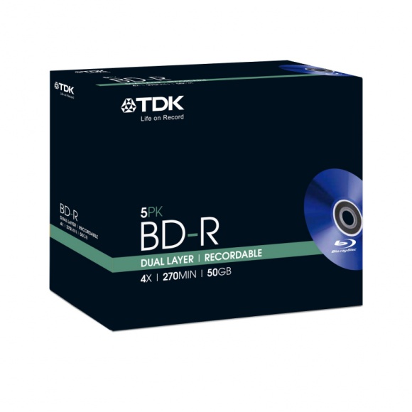 TDK: Podwójna pojemność Blu-ray