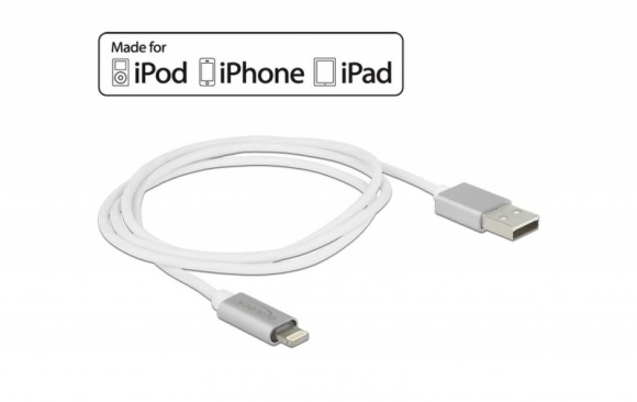 Brakuje energii i informacji? Podłącz Apple przez kabel Delock IT i technologie, LIFESTYLE - Jeśli jesteś użytkownikiem urządzeń Apple, z całą pewnością doceniasz ich pełną funkcjonalność. By Twój telefon czy tablet stał się jeszcze wygodniejszy i bardziej niezawodny, warto mieć przy sobie kompatybilny kabel USB.