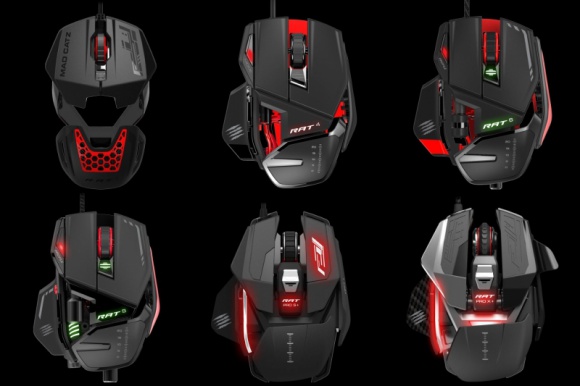 Mad Catz: następna generacja RAT-ów IT i technologie, LIFESTYLE - Rynek gamingowy zmienia się bardzo szybko. Nic dziwnego, że każdy producent musi stale ulepszać swoje produkty. Stąd decyzja Mad Catz o odświeżeniu serii myszek RAT, tak, by w jeszcze większym stopniu spełniały one wymagania stawiane przez graczy.