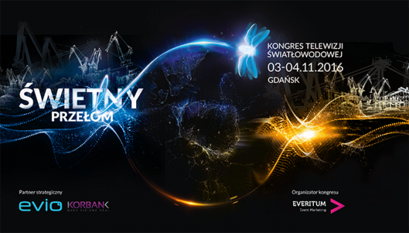 Kongres Telewizji Światłowodowej o innowacjach i trendach na rynku cyfrowej TV Telekomunikacja, BIZNES - Kongres Telewizji Światłowodowej 2016 (3-4.11 w Gdańsku). Przeszło 20 nadawców treści oraz dostawców usług i technologii, a także ponad 200 przedstawicieli operatorów z branży ISP i kablowej będzie rozmawiać o przyszłości IPTV.