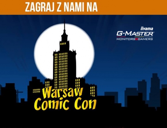iiyama zaprasza na Warsaw Comic Con IT i technologie, LIFESTYLE - Goście Warsaw Comic Con będę mieli możliwość sprawdzenia w akcji monitorów iiyama na stoisku takich firm jak CDProjekt, MSI i Blizzone.pl. W sumie aż 60 monitorów z serii G-MASTER™ zapewni znakomitą rozrywkę podczas tego fantastycznego wydarzenia.