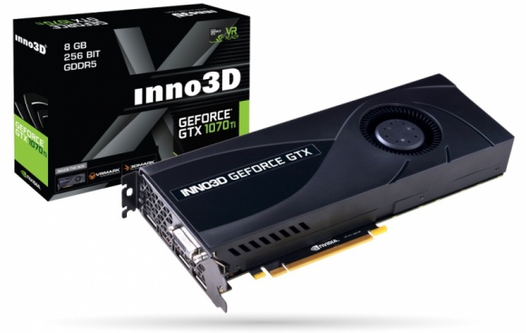 Inno3D GeForce GTX 1070Ti Jet – wydajność w rozsądnej cenie IT i technologie, LIFESTYLE - Wykorzystująca najnowszy układ graficzny NVIDII karta Inno3D GeForce GTX 1070 Ti Jet oferuje znaczną moc obliczeniową, niezbędną by uruchomić najnowsze gry w wysokich ustawieniach graficznych.