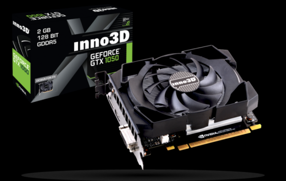 Inno3D GeForce GTX 1050 Compact – grafika dla małych pecetów IT i technologie, LIFESTYLE - Inno3D GeForce GTX 1050 Compact to karta właśnie dla maszyn, których użytkownicy potrzebują przyzwoitej wydajności graficznej, przy jednoczesnym zachowaniu rozsądnej ceny.