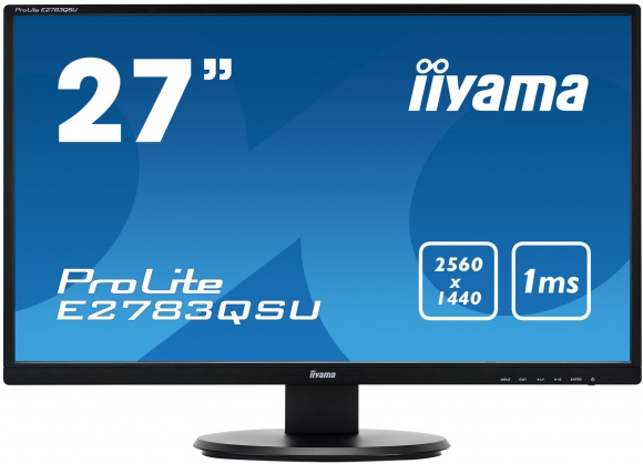 ProLite E2783QSU – 27-calowe centrum multimediów IT i technologie, LIFESTYLE - Najnowszy monitor firmy iiyama – model ProLite E2783QSU – to idealne urządzenia dla wszystkich wymagających użytkowników domowych, poszukujących nowoczesnego wyświetlacza do szeroko rozumianych zastosowań multimedialnych.