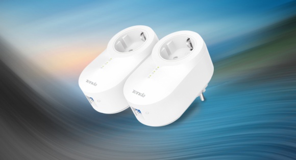 Tenda PH6 – Gigabitowy adapter Powerline z gniazdem zasilania