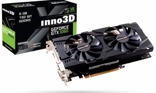 Inno3D GeForce GTX 1060 6GB X2 – karta graficzna dla graczy