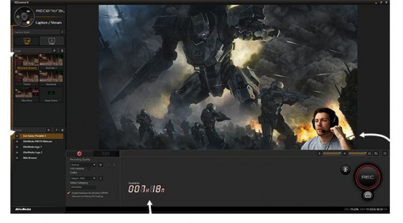 AVerMedia: nowe oprogramowanie RECentral 4 IT i technologie, LIFESTYLE - AVerMedia wprowadza nowy program do obsługi multimediów. To czwarta odsłona oprogramowania RECentral, które można wykorzystywać do wielu zadań, w tym streamowania, nagrywania i dzielenia się treścią z gier.
