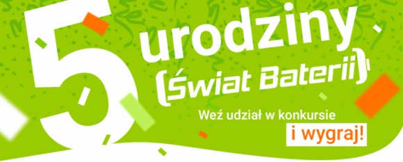 Wymyśl swój gadżet marzeń i zgarnij iPhone'a XR! IT i technologie, LIFESTYLE - Świat Baterii świętuje 5 urodziny! Z tej okazji ten największy polski sklep z bateriami i ładowarkami przygotował konkurs z wyjątkowymi nagrodami. Wśród nich znalazł się m.in. najnowszy iPhone XR.