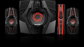 AVerMedia: głośniki Ballista Duality w systemie 2+1 IT i technologie, LIFESTYLE - AVerMedia coraz częściej wprowadza do swojej oferty sprzęt przeznaczony dla graczy. Nic dziwnego, gaming jako zjawisko i trend stale rośnie. Zestaw głośników, nazwany GS313 Ballista Duality to dobry przykład uniwersalnego urządzenia ubranego w gamingową stylistykę.