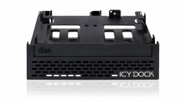 Wykorzystaj zatokę 5,25" z Icy Dock Flex-Fit Quinto MB344SPO IT i technologie, LIFESTYLE - Icy Dock Flex-Fit Quinto MB344SPO to akcesorium mieszczące w sobie napęd optyczny oraz dyski 2,5" w jednej zatoce 5,25".