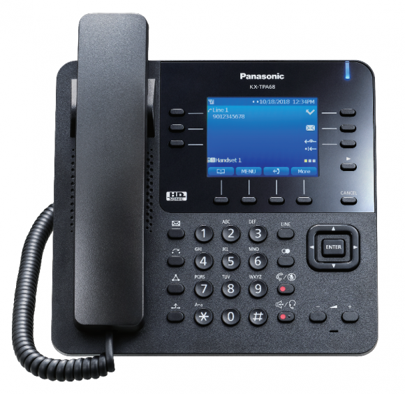 Nowy telefon bezprzewodowy SIP od Panasonic Telekomunikacja, BIZNES - Urządzenie oferuje współdzielenie połączeń w czasie rzeczywistym (SCA)