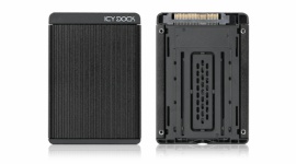 Prosta zamiana dysku M.2 w U.2 z adapterem Icy Dock MB705M2P-B IT i technologie, LIFESTYLE - Icy Dock EZConvert MB705M2P-B to konwerter przekształcający dowolny dysk SSD M.2 PCIe NVMe na standardowy dysk SSD U.2 NVMe