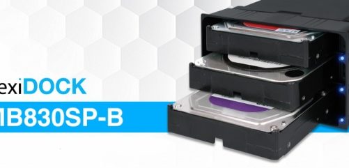 Nowość od Icy Dock – obudowa na 3 dyski flexiDOCK MB830SP-B