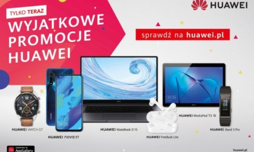 Huawei przedłuża ofertę cenową na wybrane urządzenia i dodaje nowe promocje