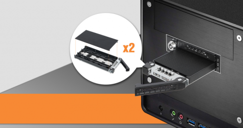 Icy Dock ToughArmor MB834M2K-B – podwójna kieszeń na SSD M.2 NVMe