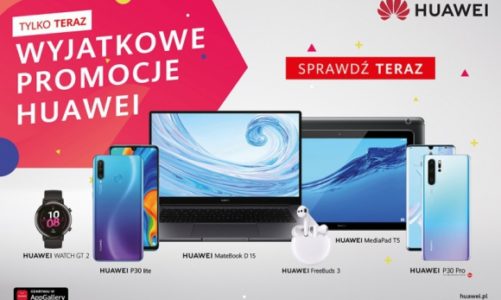 Teraz słuchawki, smartwatche i opaski sportowe Huawei dostępne w nowych cenach
