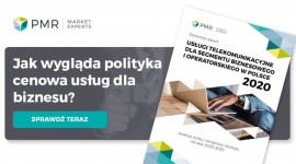 Usługi telekomunikacyjne dla biznesu i rynku operatorskiego warte 14 mld zł Telekomunikacja, BIZNES - Według najnowszych danych PMR, wartość rynku usług telekomunikacyjnych dla segmentu B2B i operatorskiego w Polsce w 2019 r. wyniosła 14,3 mld zł.