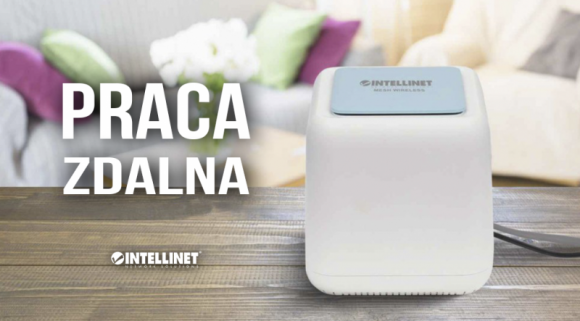 Łatwa praca zdalna z Intellinet IT i technologie, LIFESTYLE - Od ponad miesiąca jesteśmy zamknięci w domach i większość z nas pracuje zdalnie. Co jest największą zmorą pracy z domu? Słabe połączenie internetowe! Wiemy jak temu zaradzić.