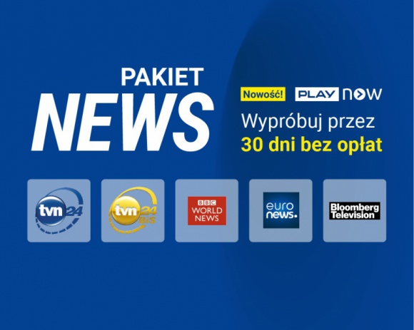 TVN24 i TVN24 BiS już teraz w PLAY NOW i PLAY NOW TV