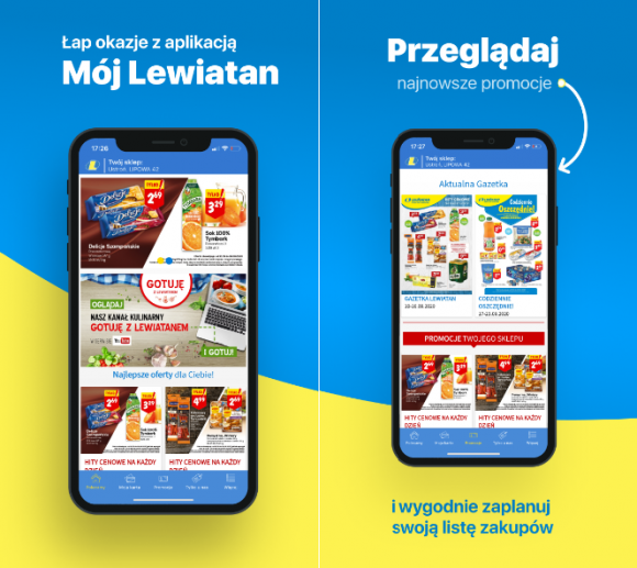 Lewiatan startuje z aplikacją lojalnościową „Mój Lewiatan” IT i technologie, LIFESTYLE - PSH Lewiatan uruchamia własną aplikację mobilną dla swoich klientów. „Mój Lewiatan” umożliwi im m.in. dostęp do informacji na temat aktualnych promocji.